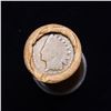 Image 3 : Mixed small cents 1c orig shotgun roll, 1919-d Wheat Cent, 1893 Indian Cent other end, McDonalds Wra