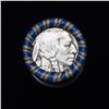 Image 2 : Buffalo Nickel Shotgun Roll in Old Bank Style 'Los Angeles Trust And Savins Bank'  Wrapper 1920 & d 