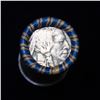 Image 2 : Buffalo Nickel Shotgun Roll in Old Bank Style 'Los Angeles Trust And Savins Bank'  Wrapper 1924 & d 