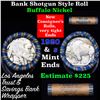 Image 1 : Buffalo Nickel Shotgun Roll in Old Bank Style 'Los Angeles Trust And Savins Bank'  Wrapper 1920& s M