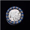 Image 2 : Buffalo Nickel Shotgun Roll in Old Bank Style 'Los Angeles Trust And Savins Bank'  Wrapper 1916 & d 