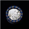 Image 2 : Buffalo Nickel Shotgun Roll in Old Bank Style 'Los Angeles Trust And Savins Bank'  Wrapper 1917 & d 