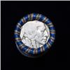 Image 2 : Buffalo Nickel Shotgun Roll in Old Bank Style 'Los Angeles Trust And Savins Bank'  Wrapper 1919 & d 