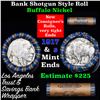 Image 1 : Buffalo Nickel Shotgun Roll in Old Bank Style 'Los Angeles Trust And Savins Bank'  Wrapper 1917 & s 