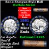 Image 1 : Buffalo Nickel Shotgun Roll in Old Bank Style 'Los Angeles Trust And Savins Bank'  Wrapper 1921 & s 