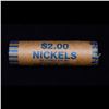 Image 5 : Buffalo Nickel Shotgun Roll in Old Bank Style 'Los Angeles Trust And Savins Bank'  Wrapper 1918 & d 