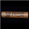 Image 4 : Uncirculated Shotgun Lincoln 1c roll, 1962-p 50 pcs Brandt Wrapper