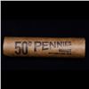 Image 4 : Uncirculated shotgun Lincoln 1c roll, 1963-d  50 pcs Brandt Wrapper