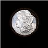 Image 2 : ***Auction Highlight*** AU/BU Slider Brinks Shotgun Morgan $1 Roll 1881 & P Ends Virtually UNC (fc)
