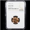 Image 2 : ***Auction Highlight*** NGC 1955-s Lincoln Cent 1c Graded ms67 rd By NGC (fc)