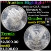 Image 1 : ***Auction Highlight*** PCGS 1885-cc GSA Hoard Morgan Dollar $1 Graded ms65 By PCGS (fc)