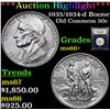 Image 1 : ***Auction Highlight*** 1935/1934-d Boone Old Commem Half Dollar 50c Graded GEM++ Unc By USCG (fc)