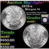 Image 1 : ***Auction Highlight*** 1879-s Morgan Dollar $1 Graded GEM++ Unc By USCG (fc)
