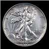 Image 2 : ***Auction Highlight*** 1918-p Walking Liberty Half Dollar 50c Graded Choice AU/BU Slider BY USCG (f