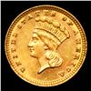 Image 2 : ***Auction Highlight*** 1883 Gold Dollar $1 Graded Choice+ Unc By USCG (fc)