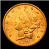 Image 2 : ***Auction Highlight*** 1874-s Gold Liberty Double Eagle $20 Graded Select Unc BY USCG (fc)