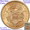 Image 7 : ***Auction Highlight*** 1856-s Gold Liberty Double Eagle $20 Graded Select Unc BY USCG (fc)
