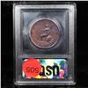 Image 5 : ***Auction Highlight*** 1799 Great Britain 1/2 Penny KM# 647 George III Graded Choice+ Unc BN BY USC