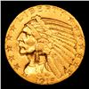 Image 2 : ***Auction Highlight*** 1915-s Gold Indian Half Eagle $5 Graded Select+ Unc By USCG (fc)