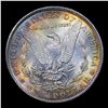 Image 3 : ***Auction Highlight*** 1889-p Rainbow Toned Vam 16 Morgan Dollar $1 Graded GEM Unc By USCG (fc)