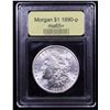 Image 4 : ***Auction Highlight*** 1890-p Morgan Dollar $1 Graded GEM+ Unc BY USCG (fc)