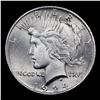 Image 2 : ***Auction Highlight*** 1924-p Peace Dollar $1 Graded GEM+ Unc By USCG (fc)
