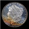 Image 2 : ***Auction Highlight*** 1883-cc Rainbow Toned Vam 5 Morgan Dollar $1 Graded Select Unc+ PL BY USCG (