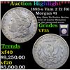 Image 1 : ***Auction Highlight*** 1893-s Vam 2 I2 R6 Morgan Dollar $1 Graded vf++ BY USCG (fc)