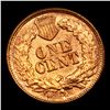 Image 3 : ***Auction Highlight*** 1865 S-9 Indian Cent 1c Graded Gem+ Unc RB By USCG (fc)