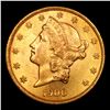 Image 2 : ***Auction Highlight*** 1900-p Gold Liberty Double Eagle $20 Graded Select Unc By USCG (fc)
