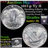 Image 1 : ***Auction Highlight*** 1917-p Ty II Standing Liberty Quarter 25c Graded GEM+ FH By USCG (fc)