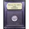 Image 4 : ***Auction Highlight*** 1926-s Mercury Dime 10c Graded Choice Unc By USCG (fc)