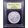 Image 4 : ***Auction Highlight*** 1901-p Morgan Dollar $1 Graded Select AU By USCG (fc)