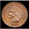 Image 2 : ***Auction Highlight*** 1870 Indian Cent 1c Graded Choice+ Unc RB BY USCG (fc)