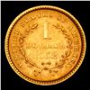 Image 3 : ***Auction Highlight*** 1852 Gold Dollar $1 Grades Select Unc (fc)