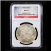 Image 2 : NGC 1883-o Morgan Dollar $1 Graded ms63 By NGC