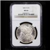 Image 2 : NGC 1885-o Morgan Dollar $1 Graded ms64 By NGC