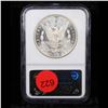 Image 3 : NGC 1885-p Rainbow Toned Morgan Dollar $1 Graded ms63 By NGC