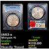 Image 1 : PCGS 1882-s Morgan Dollar $1 Graded ms64 By PCGS
