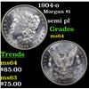 Image 1 : 1904-o Morgan Dollar $1 Grades Choice Unc