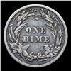Image 3 : 1913-p Barber Dime 10c Grades vf details