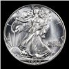 Image 2 : 1942-p Walking Liberty Half Dollar 50c Grades Select+ Unc