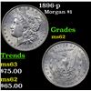 Image 1 : 1896-p Morgan Dollar $1 Grades Select Unc