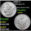 Image 1 : 1889-o Morgan Dollar $1 Grades Select Unc