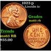 Image 1 : 1923-p Lincoln Cent 1c Grades Select Unc RB