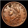 Image 2 : 1863 Liberty Cap Civil War Token 1c Grades vg details