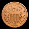 Image 2 : 1864 Two Cent Piece 2c Grades vf++