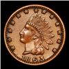 Image 2 : 1863 Indian Civil War Token 1c Grades Choice AU/BU Slider+