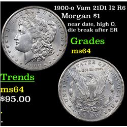 1900-o Vam 21D1 I2 R6 Morgan Dollar $1 Grades Choice Unc