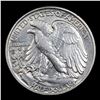 Image 3 : 1942-p Walking Liberty Half Dollar 50c Grades Choice AU